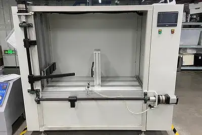 Máquina de ensayo de ciclos de apertura y cierre de puertas
