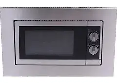 Horno microondas empotrable de 20 L con control mecánico