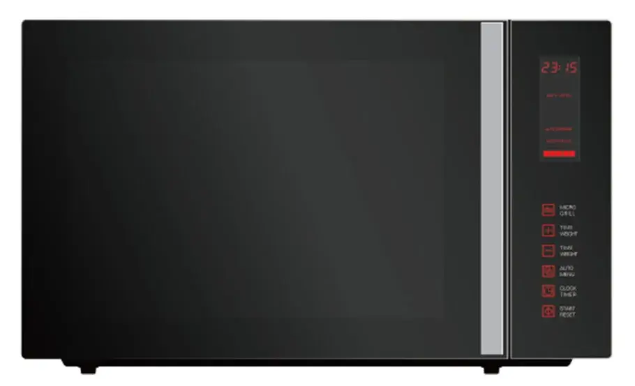 Horno microondas de convección táctil 3 en 1 de 31 L
